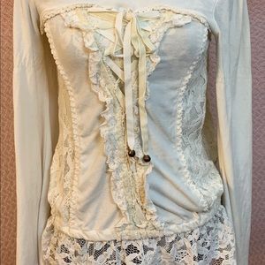 Liz Lisa corset lace princess top